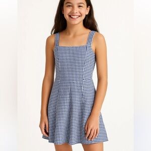 Gingham Abercrombie Kids Dress (size 9/10)